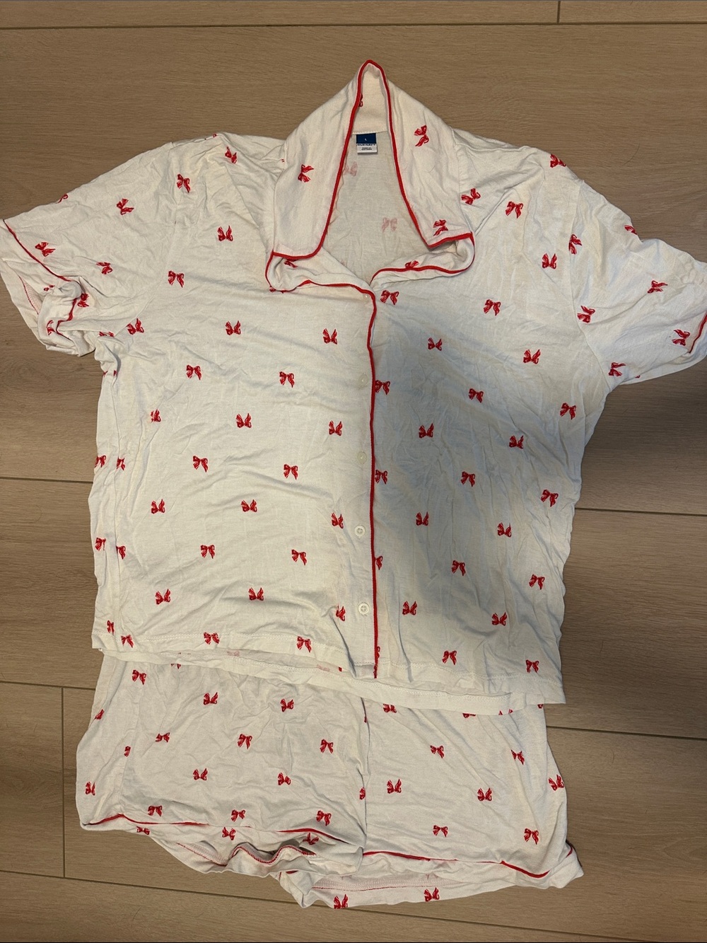 Pajama Set with bows